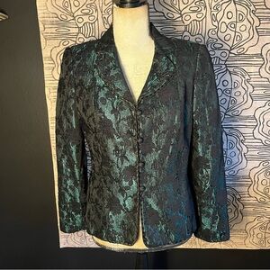 Carlisle vintage green jacquard jacket